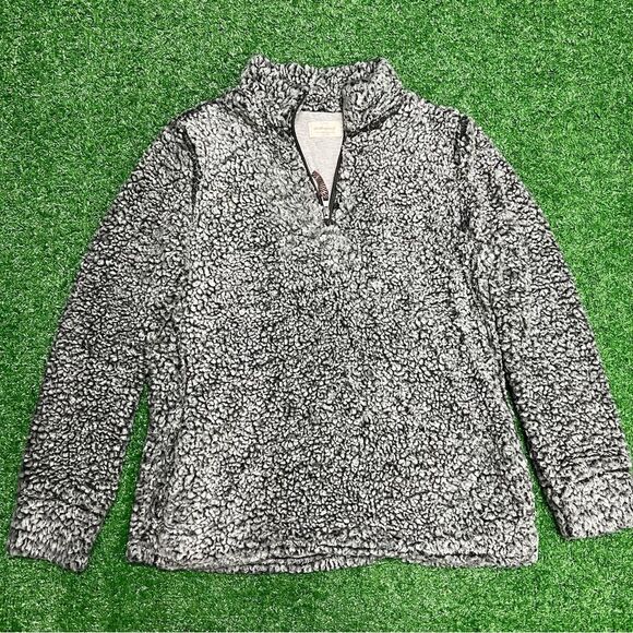 Weatherproof Pullover Quarter Zip Sherpa Size Large - Picture 2 of 10